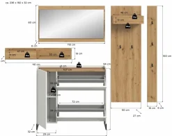Vestiaire combiné 5 éléments DRIVE-Xonox