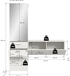 Vestiaire combiné 2 éléments VAGA-Xonox Outlet