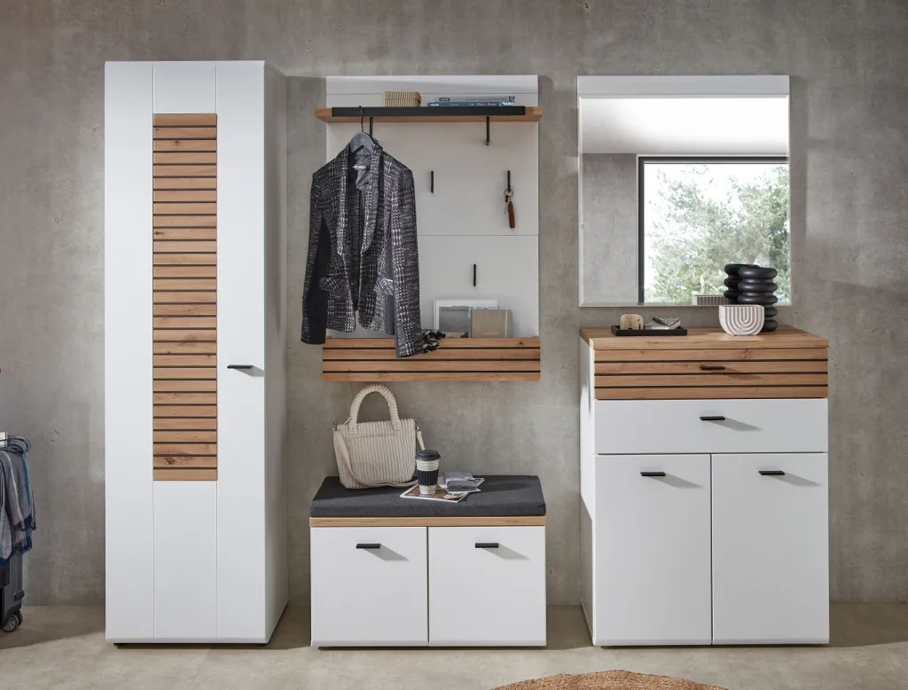 Vestiaire combiné 5 éléments ASMARA-Wohn-Concept Online