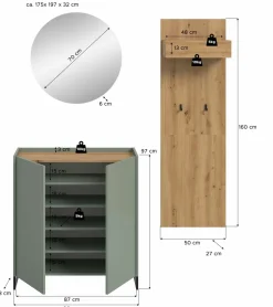 Vestiaire combiné 3 éléments DRIVE-Xonox