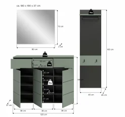Vestiaire combiné 3 éléments GOBA