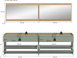 Vestiaire combiné 4 éléments DRIVE-Xonox