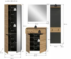 Vestiaire combiné 4 éléments GOBA-Xonox Clearance