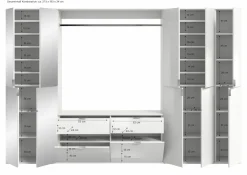 Vestiaire combiné 6 éléments BODITE-Xonox Sale