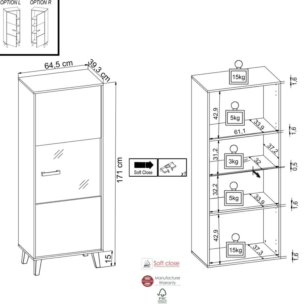 Vitrine CARTAGO-Forestdream Online